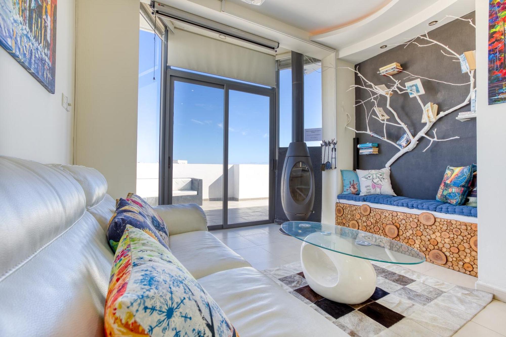 Sb17 - 2 Bed Penthouse Panorama In Qawra Apartamento