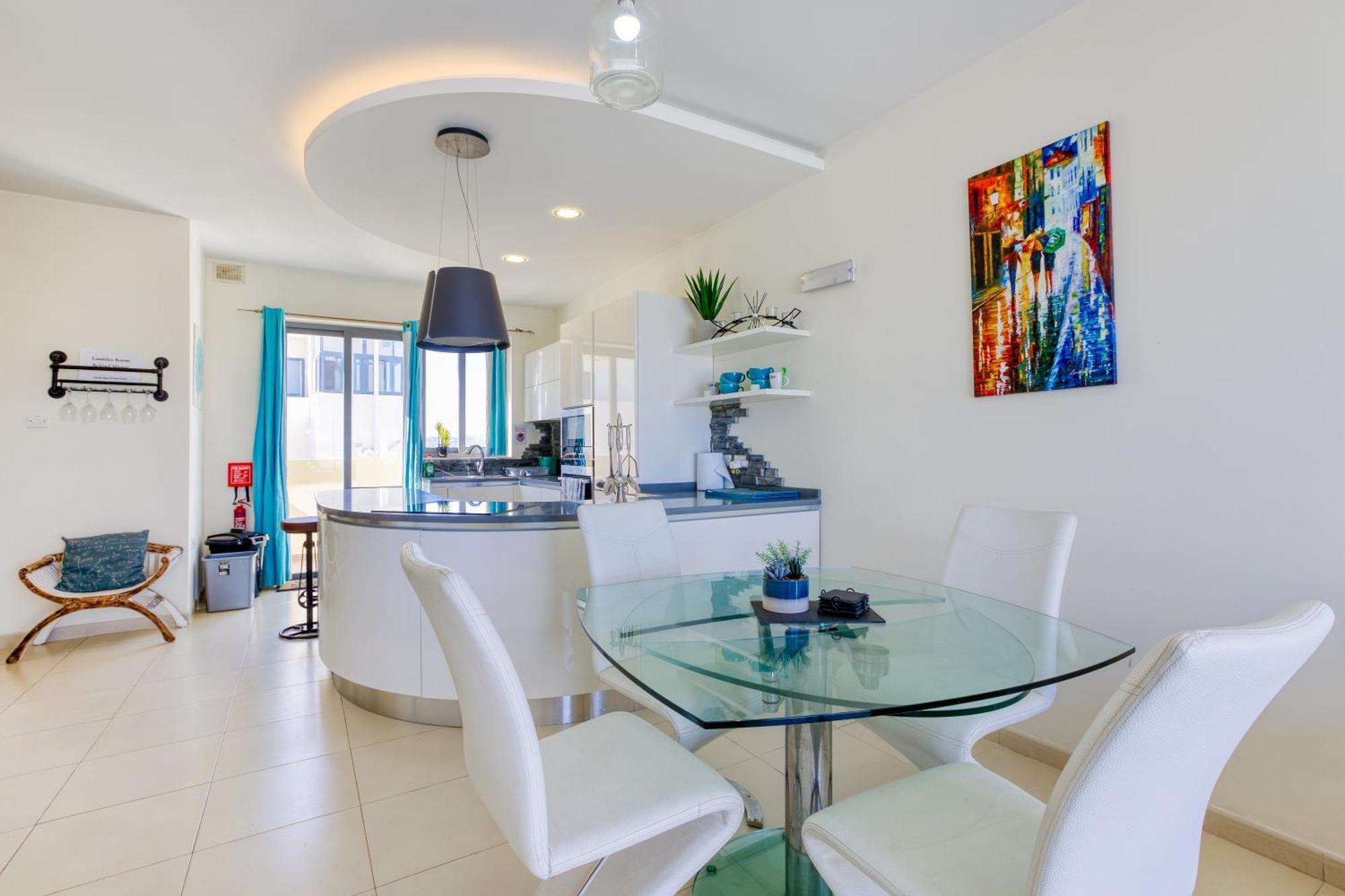 Apartamento Sb17 - 2 Bed Penthouse Panorama In Qawra Bahía de San Pablo