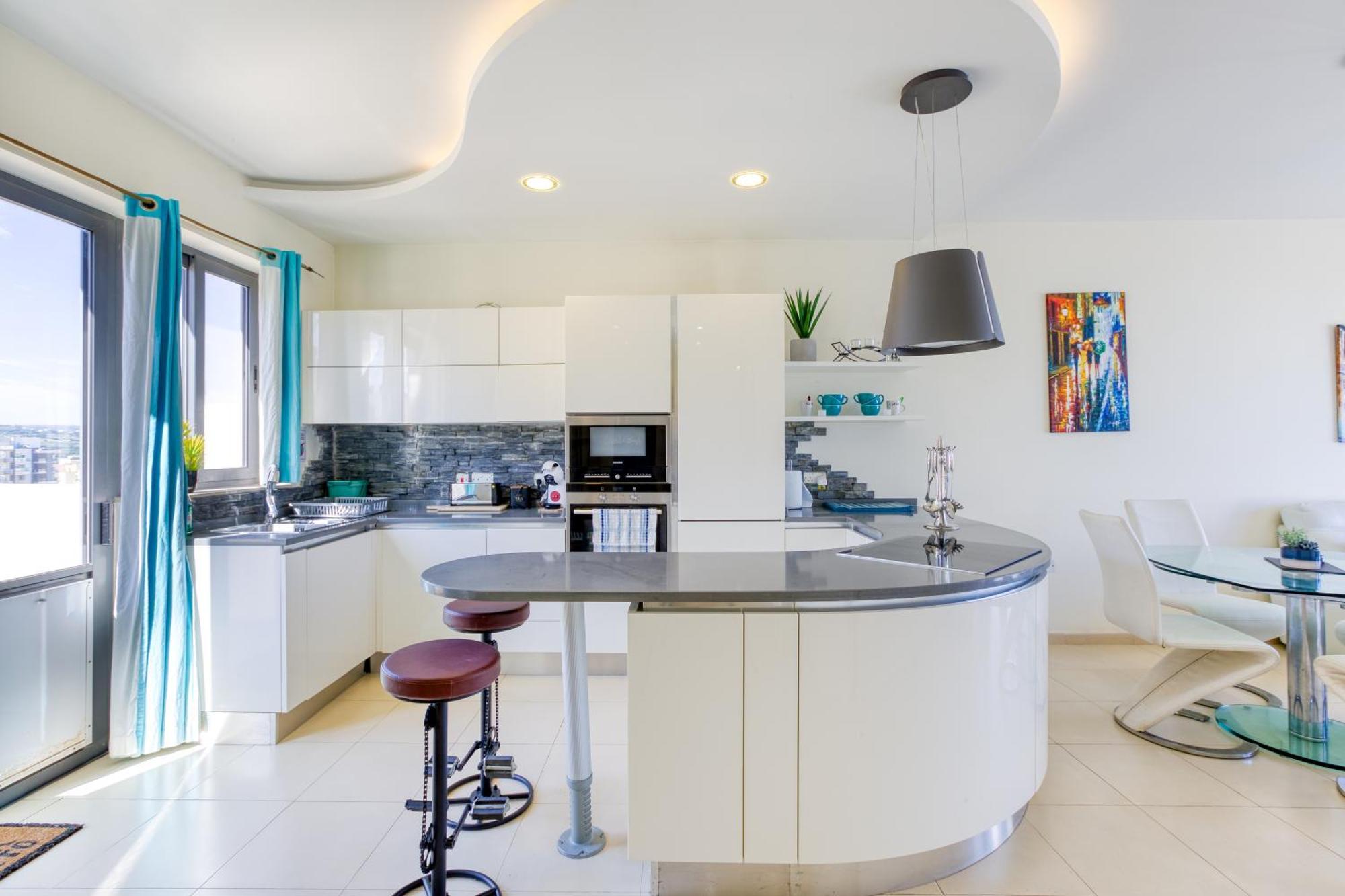 Sb17 - 2 Bed Penthouse Panorama In Qawra *