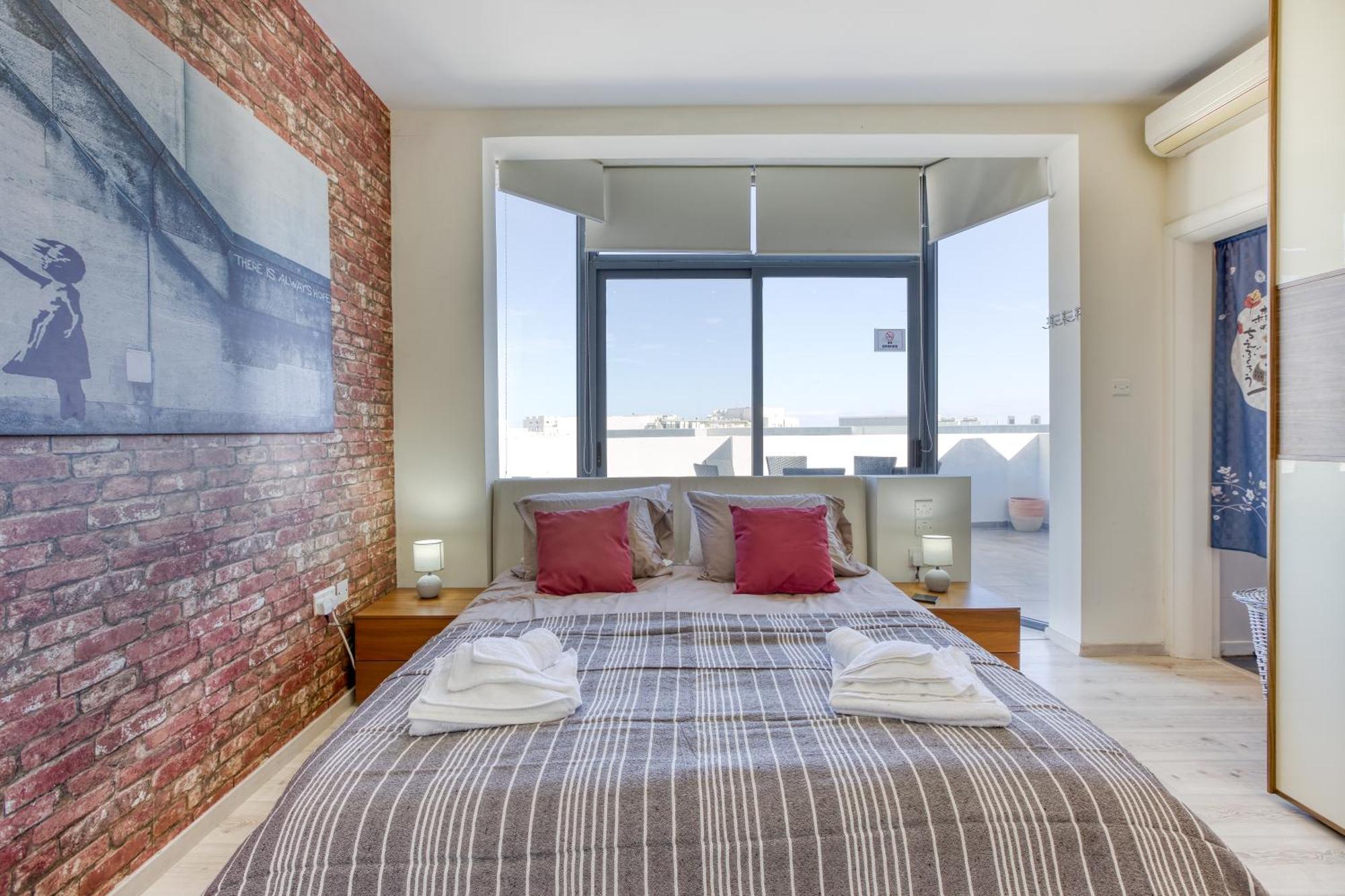 Sb17 - 2 Bed Penthouse Panorama In Qawra Apartment *
